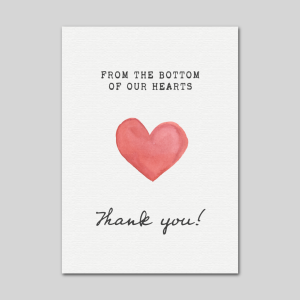 Basic Thank You Card