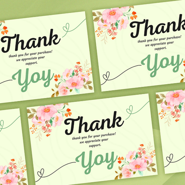 Thank you Card